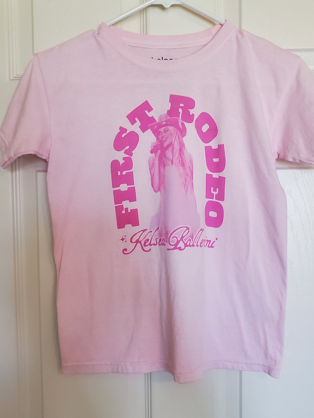 Kelsea Ballerini Pink 'First Rodeo' Graphic Tee